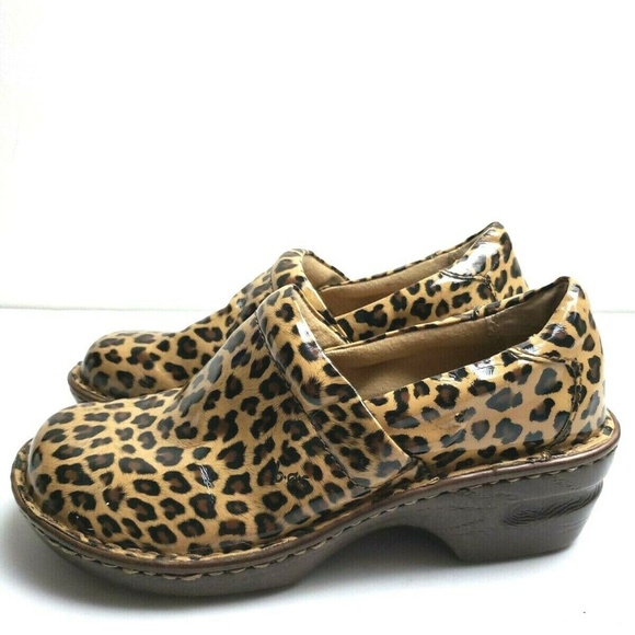 Boc Shoes - Born Concept Comfort Clogs Leopard